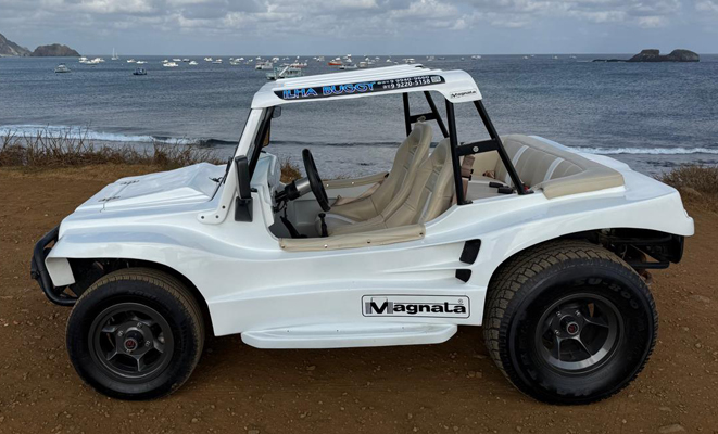Buggy azul - Aluguel em Fernando de Noronha